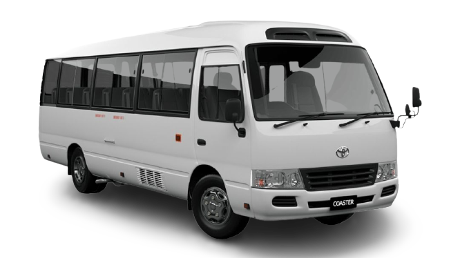 Toyota Coaster (Minibus) - SR Rent A Car Sri Lanka