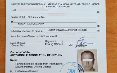 Driver’s License Requirement To Rent A Car In Sri Lanka